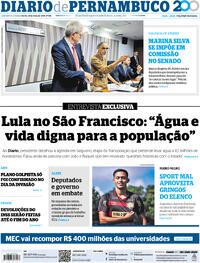 Capa Diario de Pernambuco 28/05/2025