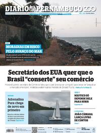 Capa do jornal Diario de Pernambuco 29/09/2025