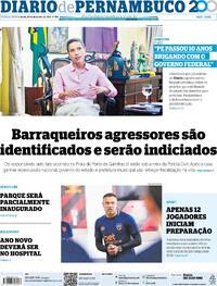 Capa do jornal Diario de Pernambuco 30/12/2025