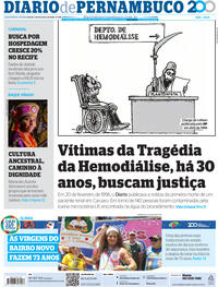 Capa do jornal Diario de Pernambuco 02/02/2026