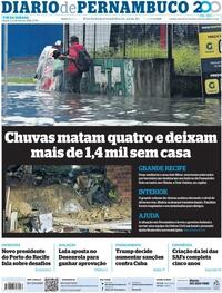 Capa do jornal Diario de Pernambuco 02/05/2026