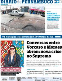 Capa Diario de Pernambuco 02/09/2026