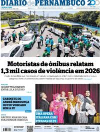 Capa Diario de Pernambuco 03/09/2026