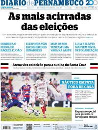 Capa Jornal Diario de Pernambuco
