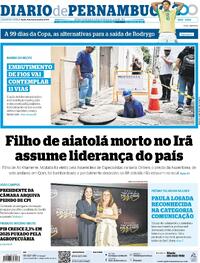 Capa do jornal Diario de Pernambuco 04/03/2026