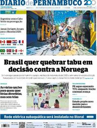 Capa Diario de Pernambuco 04/07/2026