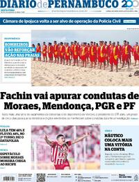 Capa Diario de Pernambuco 04/09/2026