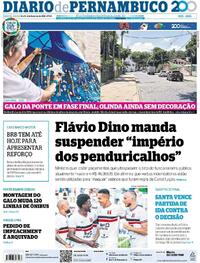 Capa do jornal Diario de Pernambuco 06/02/2026
