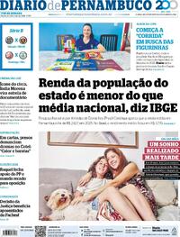 Capa Diario de Pernambuco 09/05/2026