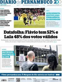 Capa Jornal Diario de Pernambuco