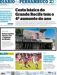 Capa Diario de Pernambuco 10/06/2026