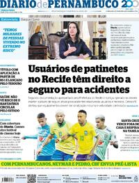 Capa Diario de Pernambuco 12/05/2026