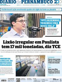 Capa Jornal Diario de Pernambuco