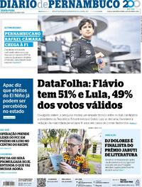 Capa Diario de Pernambuco