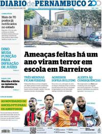 Capa do jornal Diario de Pernambuco 17/03/2026