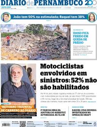 Capa do jornal Diario de Pernambuco 17/04/2026