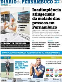 Capa Diario de Pernambuco 17/06/2026