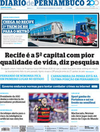 Capa Diario de Pernambuco 21/05/2026