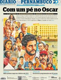 Capa do jornal Diario de Pernambuco 23/01/2026