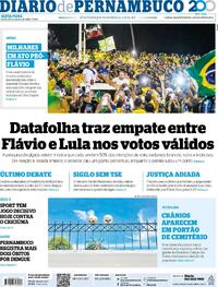 Capa Jornal Diario de Pernambuco