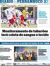 Capa Jornal Diario de Pernambuco