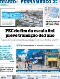 Capa Diario de Pernambuco 26/05/2026