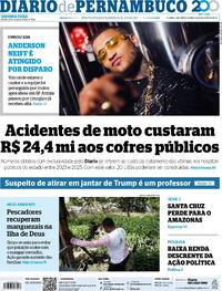 Capa do jornal Diario de Pernambuco 27/04/2026