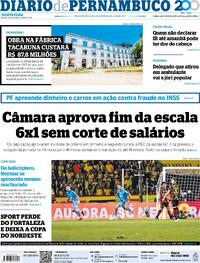 Capa Diario de Pernambuco 28/05/2026