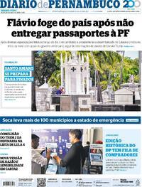 Capa Jornal Diario de Pernambuco
