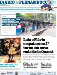 Capa Jornal Diario de Pernambuco