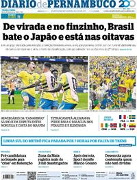 Capa Diario de Pernambuco 30/06/2026
