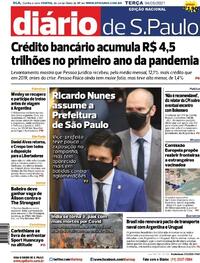 Capa do jornal Diário de São Paulo 04/05/2021