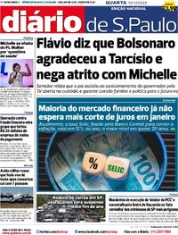 Capa do jornal Diário de São Paulo 10/12/2025