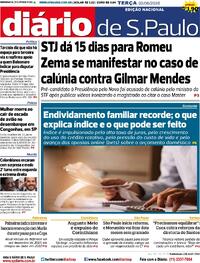 Capa Diário de São Paulo 02/06/2026