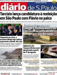 Capa Diário de São Paulo 02/08/2026