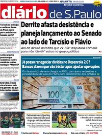 Capa Diário de São Paulo 06/05/2026