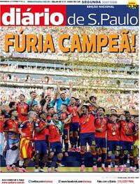 Capa Diário de São Paulo 20/07/2026