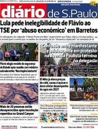 Capa Jornal Diário de São Paulo