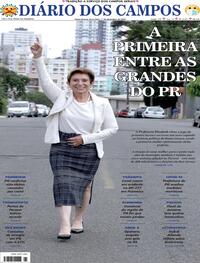 Capa do jornal Diário dos Campos 01/12/2020