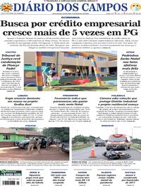 Capa do jornal Diário dos Campos 03/12/2020