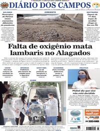 Capa do jornal Diário dos Campos 12/09/2020