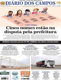 Capa do jornal Diário dos Campos 17/09/2020