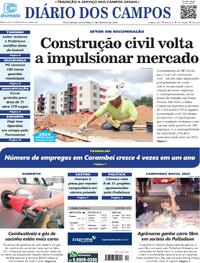 Capa do jornal Diário dos Campos 01/02/2024