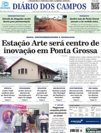 Capa do jornal Diário dos Campos 27/03/2024