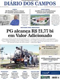 Capa do jornal Diário dos Campos 01/07/2025