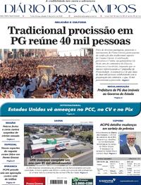 Capa Diário dos Campos 05/06/2026