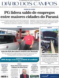 Capa do jornal Diário dos Campos 06/01/2026