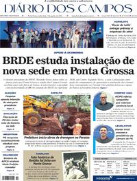 Capa Diário dos Campos 07/08/2026