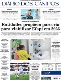 Capa Diário dos Campos 14/07/2026