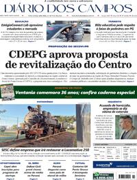 Capa Diário dos Campos 15/05/2026
